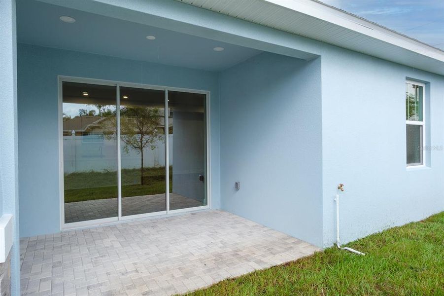 Exterior details and patio area of a home in , Clearwater (Image 3). Exterior details and patio area of a home in , Clearwater (Image 3).