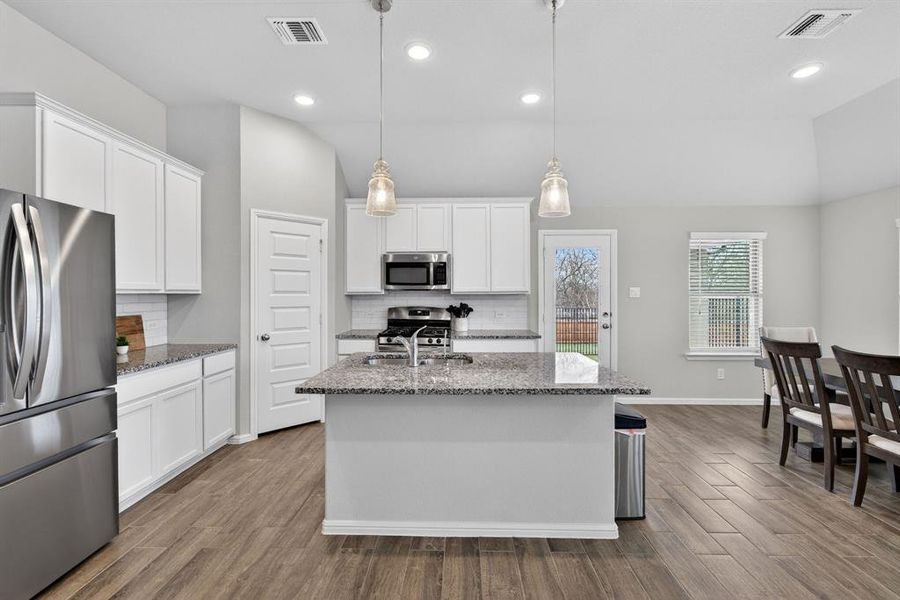 Furnished interior view inside a new home in Sagebrook, Denton (Image 13).