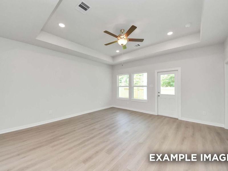 Representative unfurnished interior of a home built from the The Blanco F by Davidson Homes LLC in Windmill Estates, Magnolia (Image 19).
