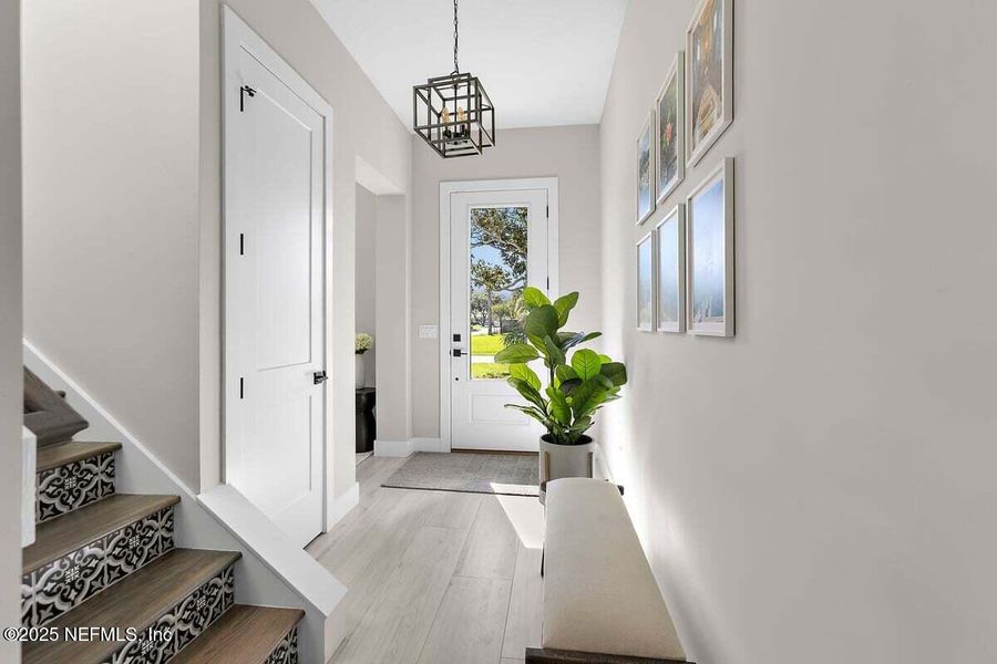 Furnished interior view inside a new home in , Jacksonville Beach (Image 7).