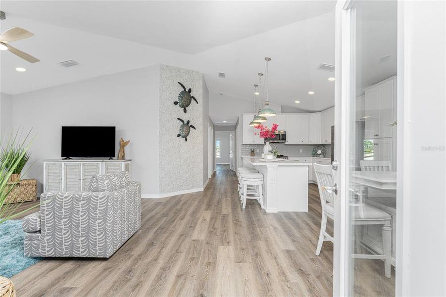 Furnished interior view inside a new home in , Port Charlotte (Image 29). Furnished interior view inside a new home in , Port Charlotte (Image 29).