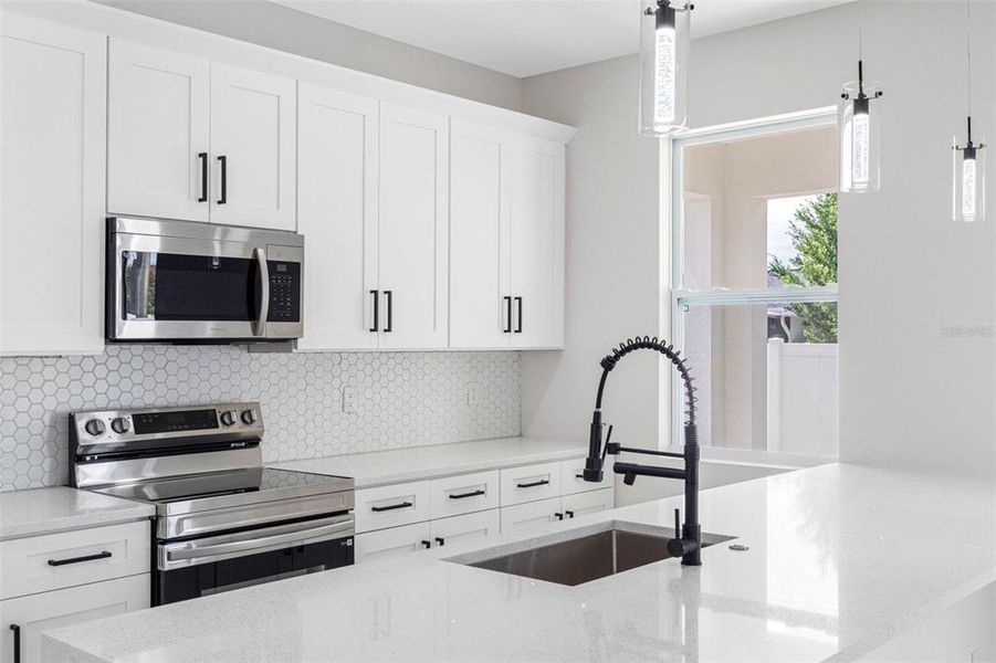 Furnished interior view inside a new home in , Port Richey (Image 10).