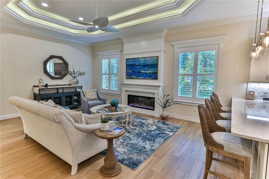 Furnished interior view inside a new home in , Crystal River (Image 40). Furnished interior view inside a new home in , Crystal River (Image 40).