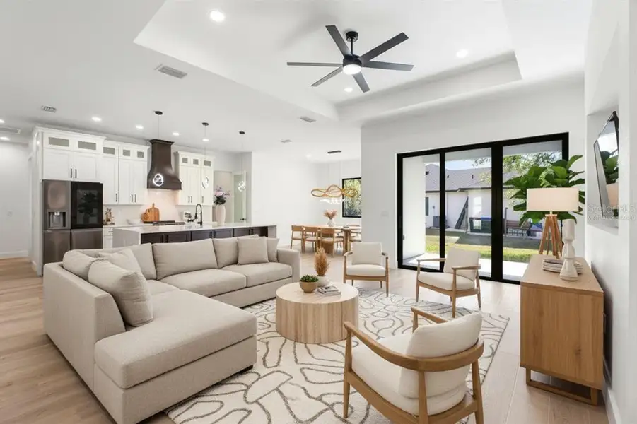 Furnished interior view inside a new home in , North Port (Image 7).