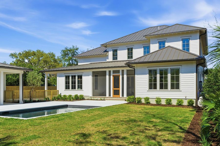Exterior details and patio area of a home in , Mount Pleasant (Image 37).