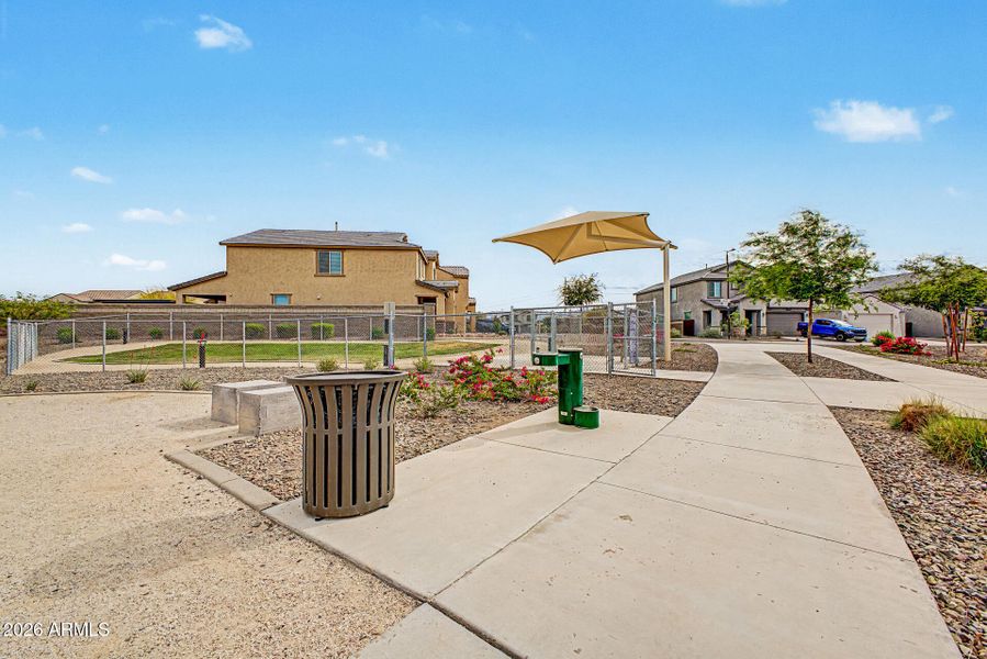 Covered Sitting Area