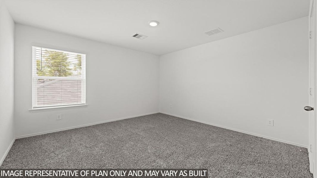 Spacious, unfurnished interior of a new home in New Waverly Station, New Waverly (Image 13).
