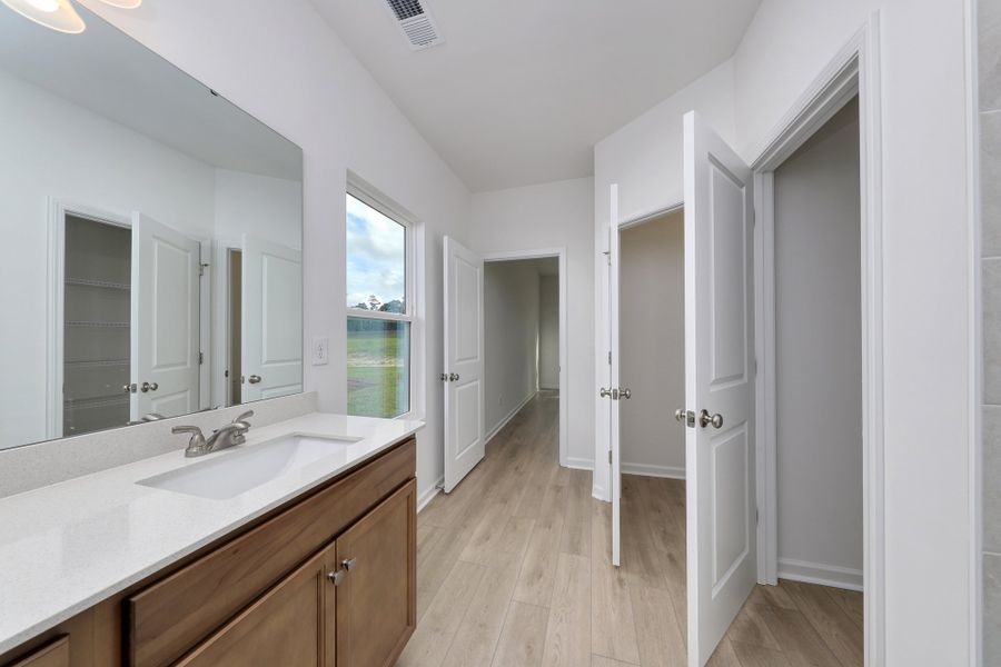 Furnished interior view inside a new home in Jordan Grove, Conway (Image 14). Furnished interior view inside a new home in Jordan Grove, Conway (Image 14).