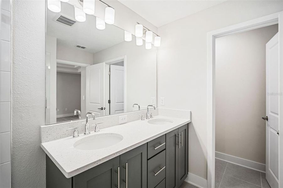 Furnished interior view inside a new home in , Tampa (Image 13). Furnished interior view inside a new home in , Tampa (Image 13).