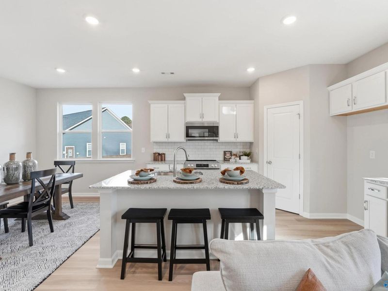 Furnished interior view inside a new home in Bailey Park, Fayetteville (Image 12).