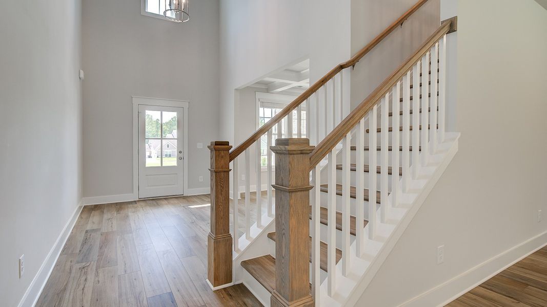 Representative furnished interior of a home built from the Margaret by DRB Homes in Saddleridge, Senoia (Image 7).