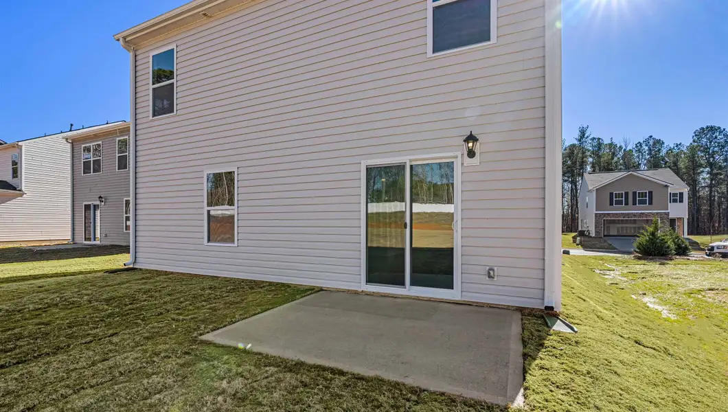 Exterior details and patio area of a home in Baxter Village, Boiling Springs (Image 3).