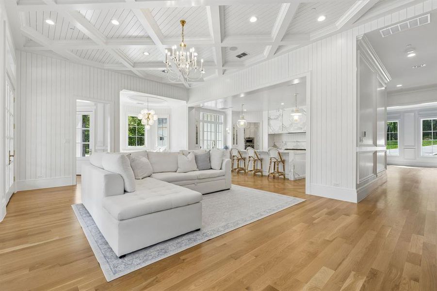 Furnished interior view inside a new home in , Southlake (Image 5).