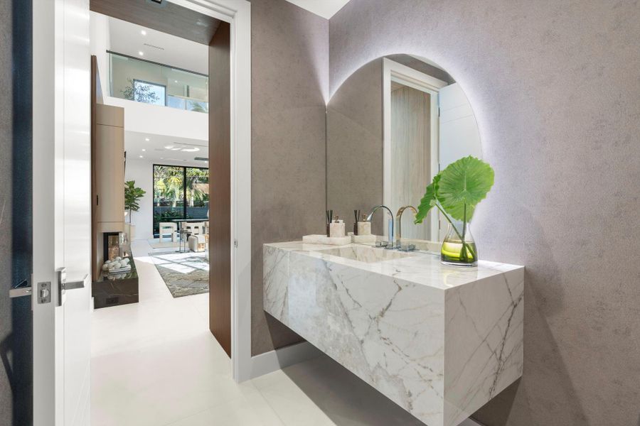 Furnished interior view inside a new home in , Fort Lauderdale (Image 18).