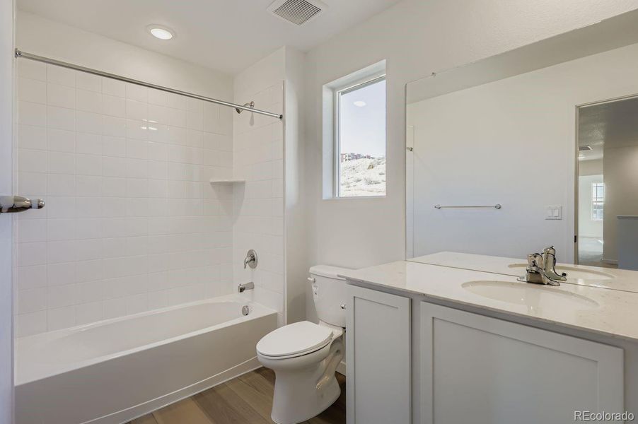 Furnished interior view inside a new home in Preserve at Mesa Creek, Colorado Springs (Image 6).
