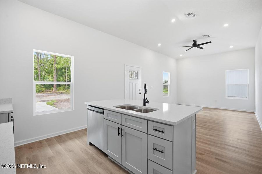 Furnished interior view inside a new home in , Jacksonville (Image 7).