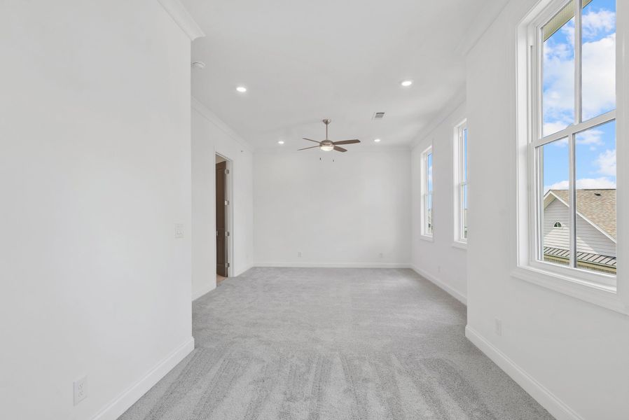 Representative unfurnished interior of a home built from the The Cascade II by The Providence Group in Waterside Condos, Peachtree Corners (Image 21).