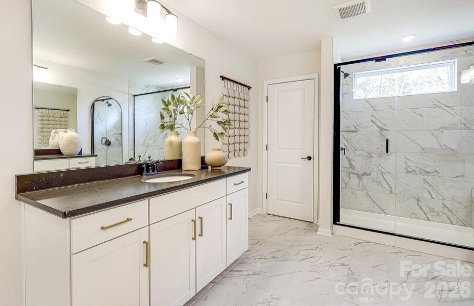 Furnished interior view inside a new home in Galloway Towns, Charlotte (Image 37).