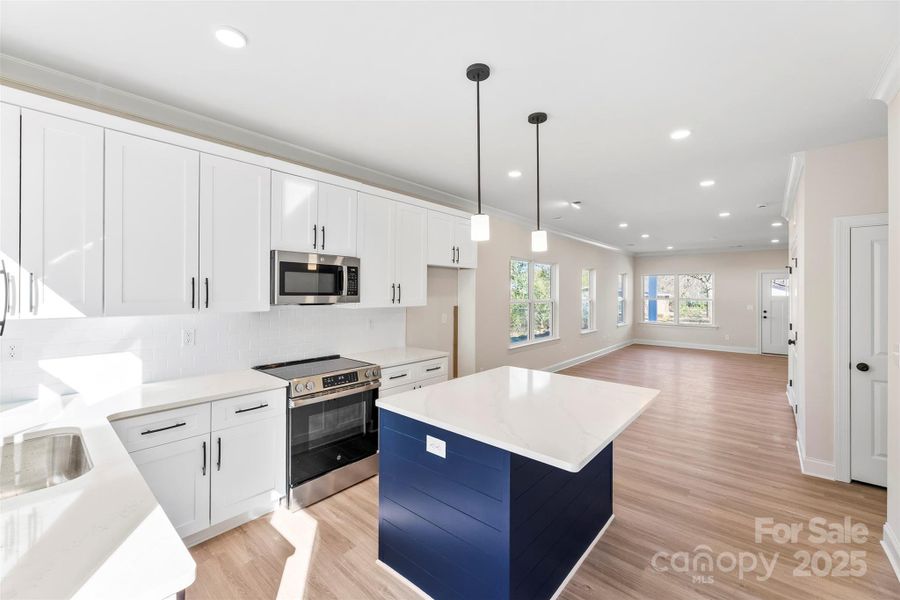 Furnished interior view inside a new home in , East Spencer (Image 15).