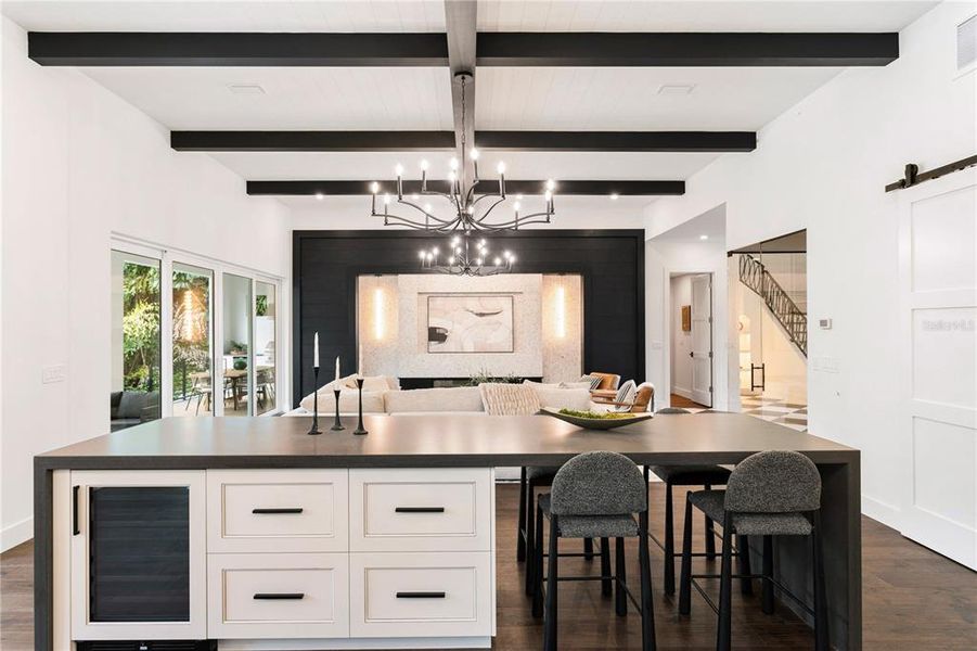 Furnished interior view inside a new home in , Tampa (Image 46).