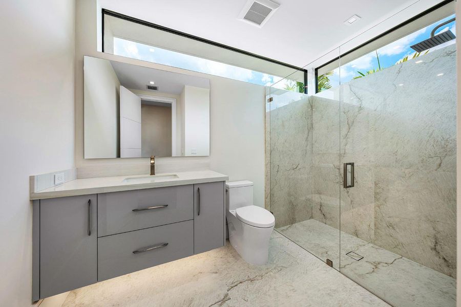 Furnished interior view inside a new home in , Boca Raton (Image 7).