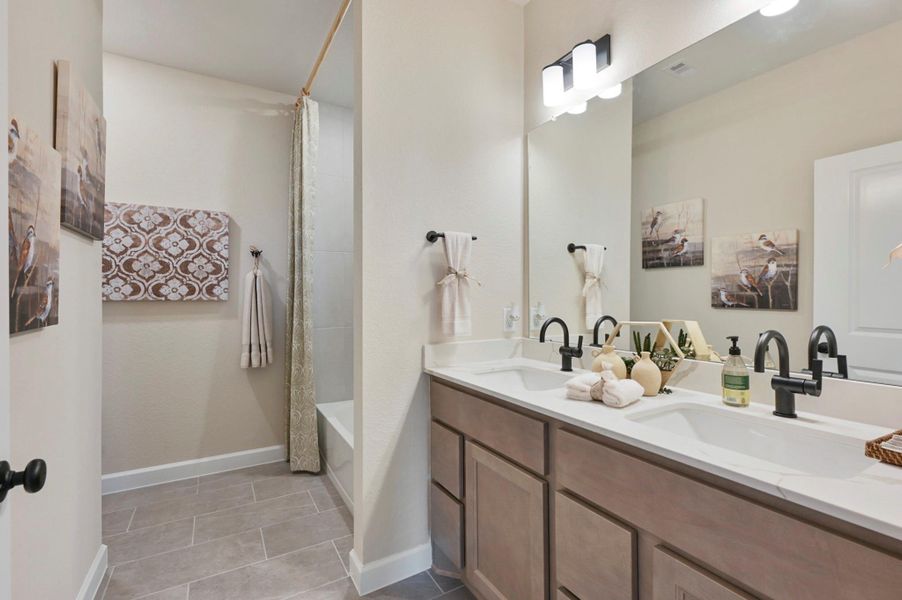 Furnished interior view inside a new home in Wellborn Settlement, College Station (Image 22). Furnished interior view inside a new home in Wellborn Settlement, College Station (Image 22).