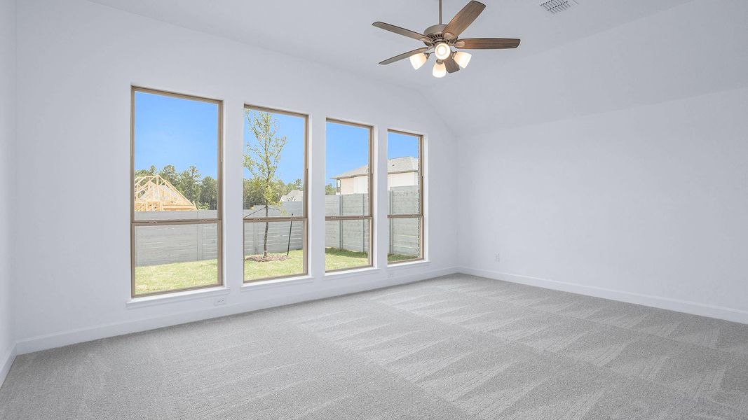 Spacious, unfurnished interior of a new home in Two Step Farm, Montgomery (Image 11). Spacious, unfurnished interior of a new home in Two Step Farm, Montgomery (Image 11).