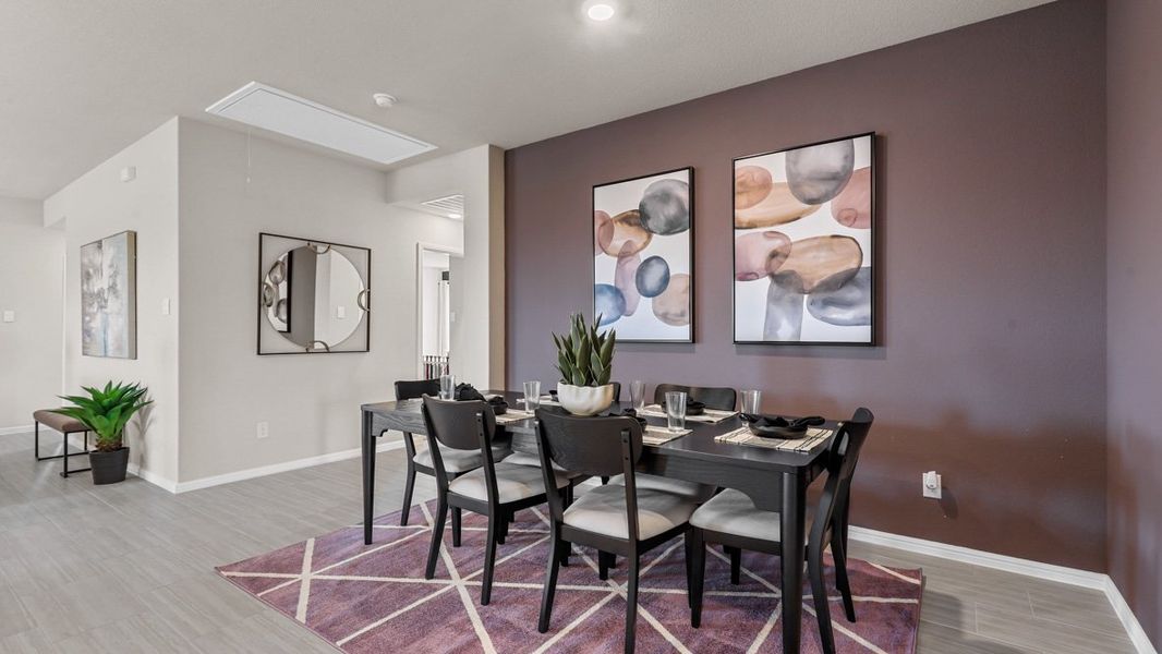Furnished interior view inside a new home in Longhorn Estates, Fort Worth (Image 12).
