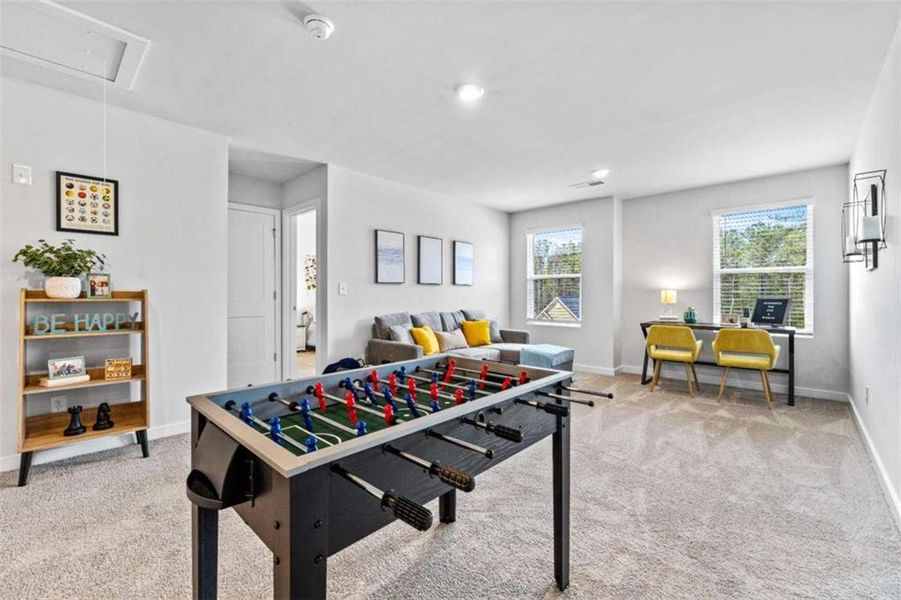 Furnished interior view inside a new home in Southern Hills, McDonough (Image 26).