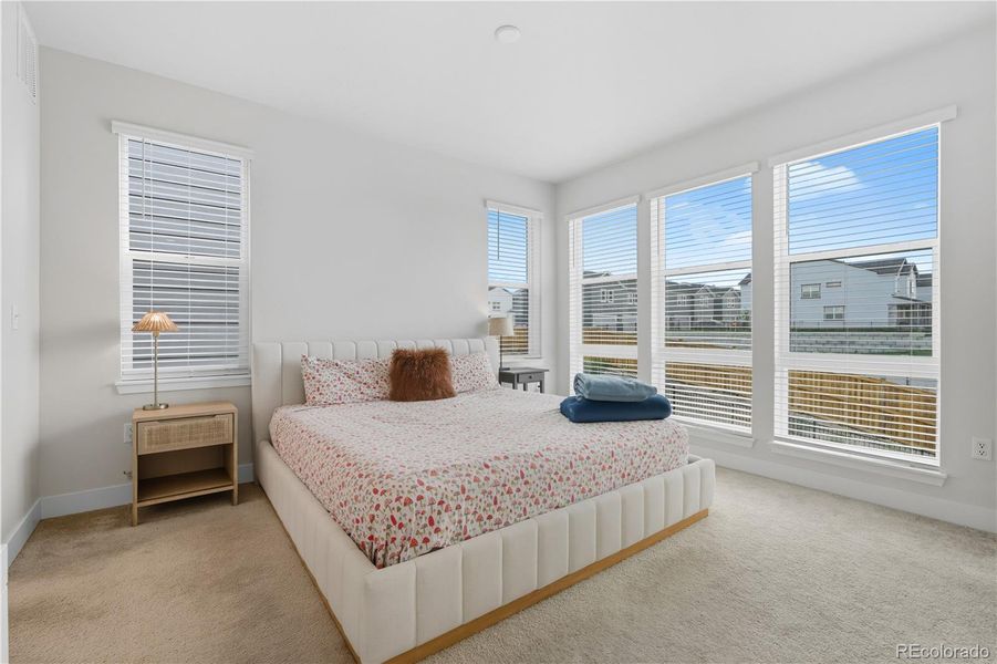 Furnished interior view inside a new home in , Littleton (Image 8).