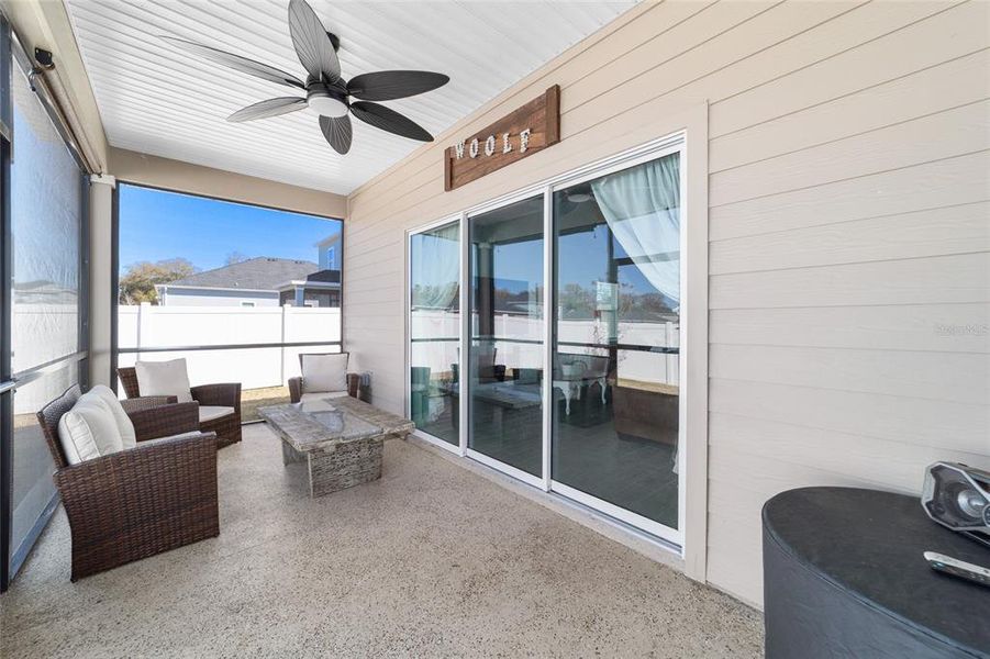 Exterior details and patio area of a home in Millwood, Ocala (Image 33).