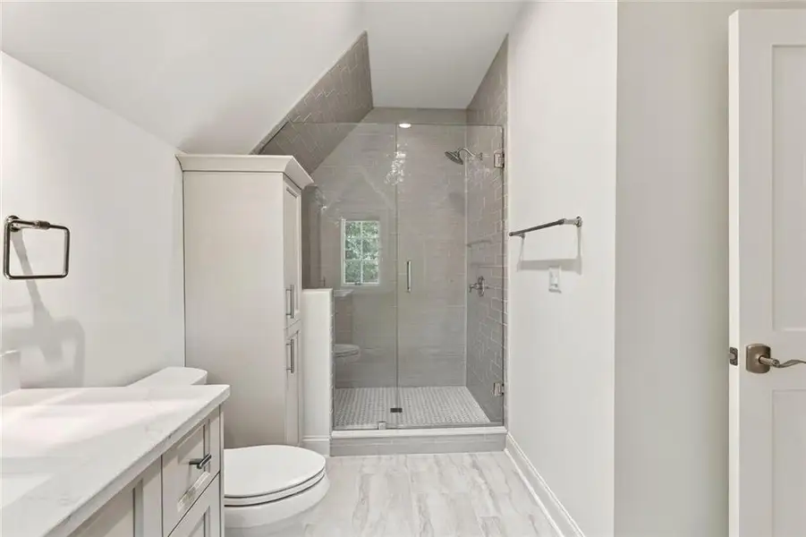 Furnished interior view inside a new home in , Sandy Springs (Image 38).