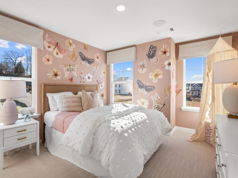 Representative furnished interior of a home built from the Marion A by Davidson Homes LLC in Lake Shore, Winder (Image 28).
