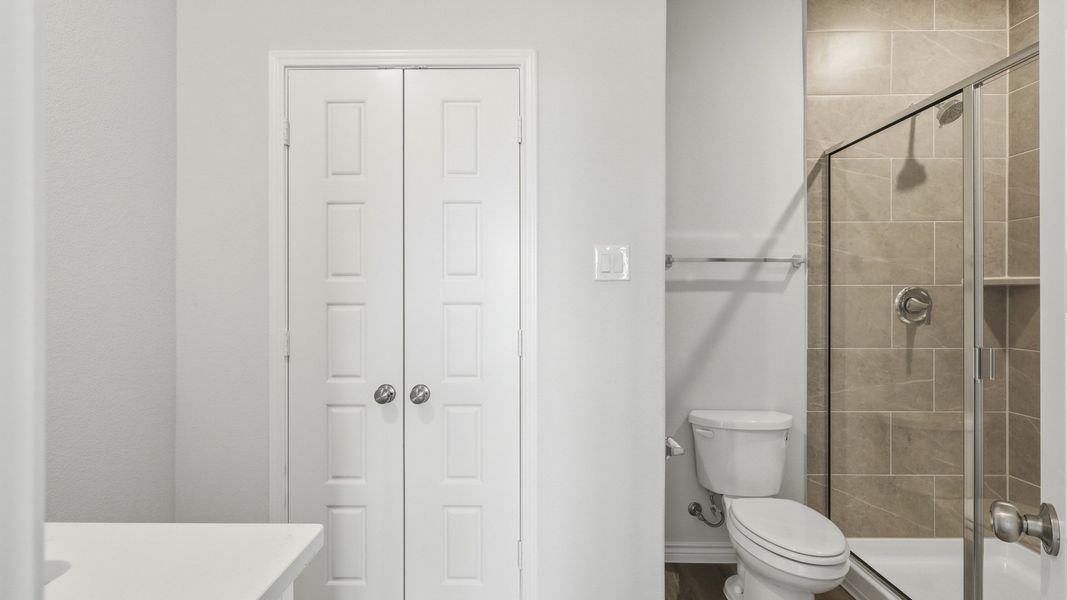Secondary bathroom