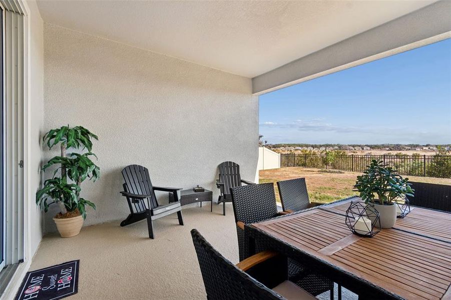 Exterior details and patio area of a home in , Wesley Chapel (Image 22).