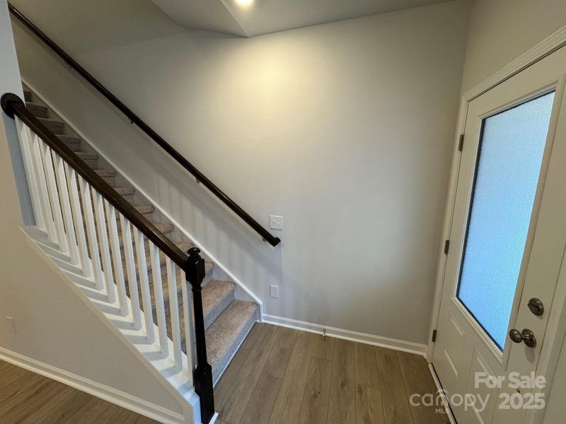 Foyer and Open Staircase Balusters