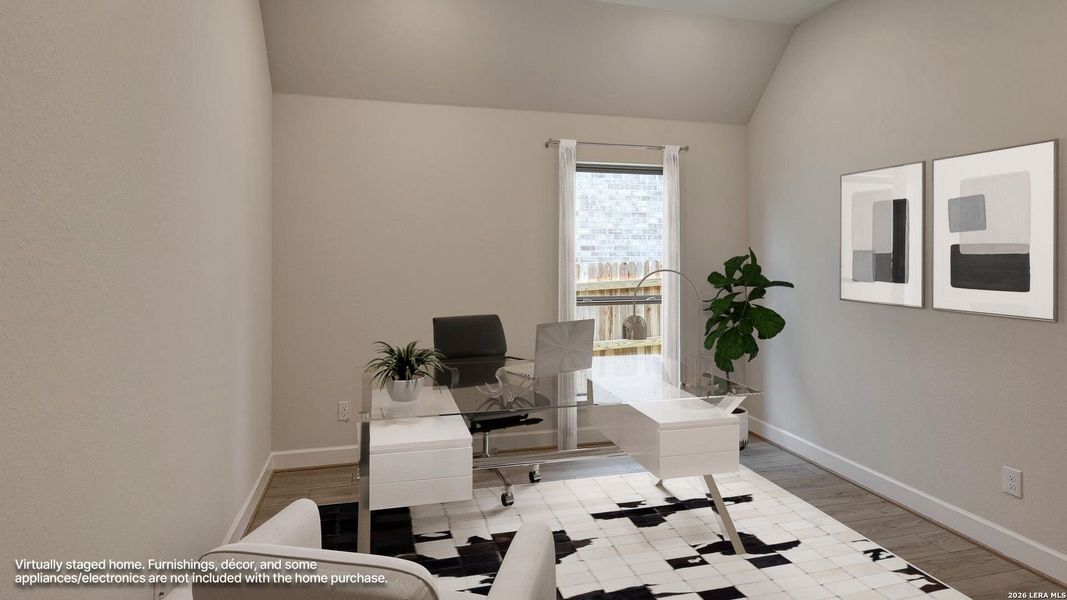 Furnished interior view inside a new home in Arcadia Ridge, San Antonio (Image 12).