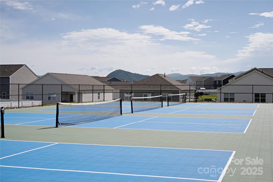 Pickleball courts