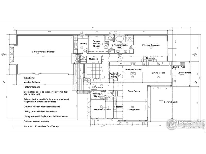 2D floor plan layout of this home in , Evergreen, CO (Image 2).
