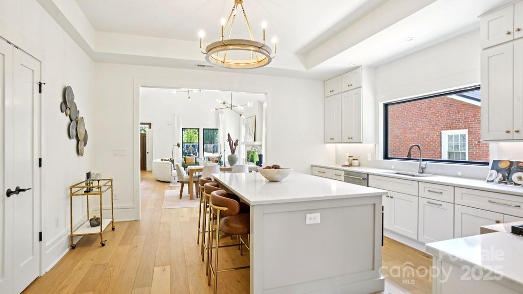 Furnished interior view inside a new home in , Charlotte (Image 8).