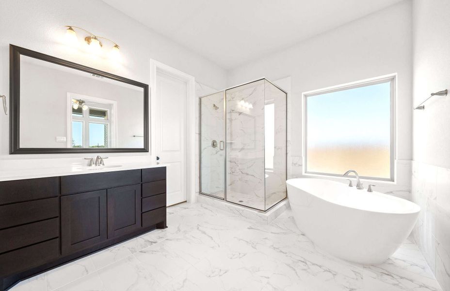 Representative furnished interior of a home built from the 3054 by Ravenna Homes in The Highlands 55′, Porter (Image 12). Representative furnished interior of a home built from the 3054 by Ravenna Homes in The Highlands 55′, Porter (Image 12).