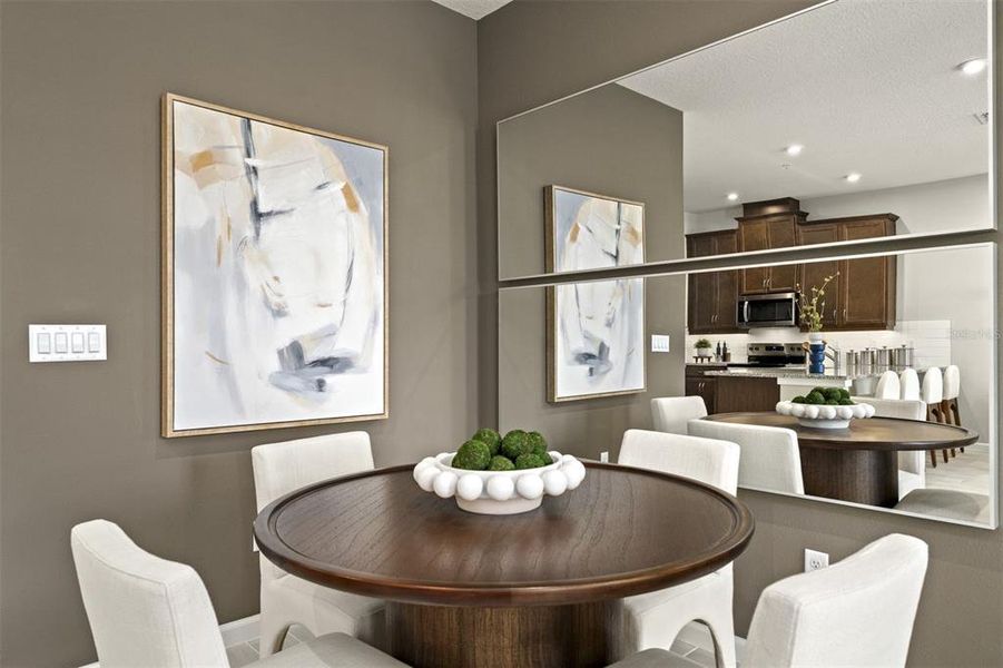 Furnished interior view inside a new home in , Orlando (Image 17).