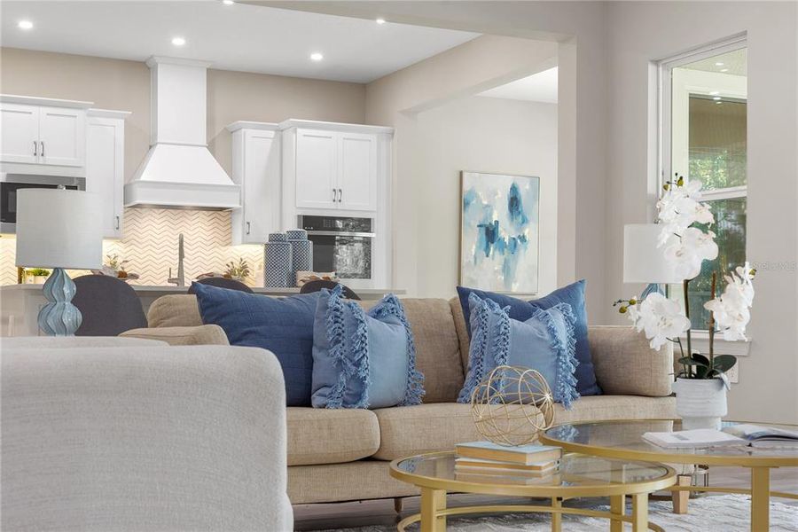 Furnished interior view inside a new home in Fire Creek, Gotha (Image 32). Furnished interior view inside a new home in Fire Creek, Gotha (Image 32).