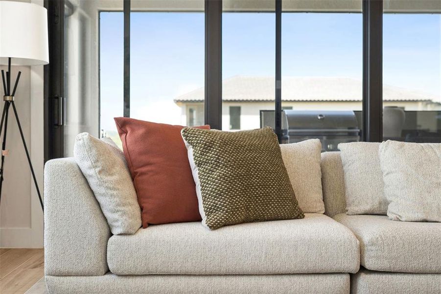 Close-up of interior finishes inside a home in Bella Collina, Montverde (Image 35).
