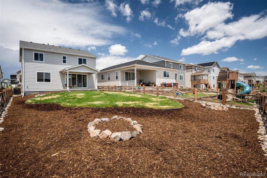 Front exterior of a new home in , Colorado Springs, CO, highlighting curb appeal (Image 2).