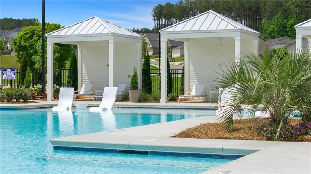 Community amenities in Soleil Belmont Park, Canton (Image 52).