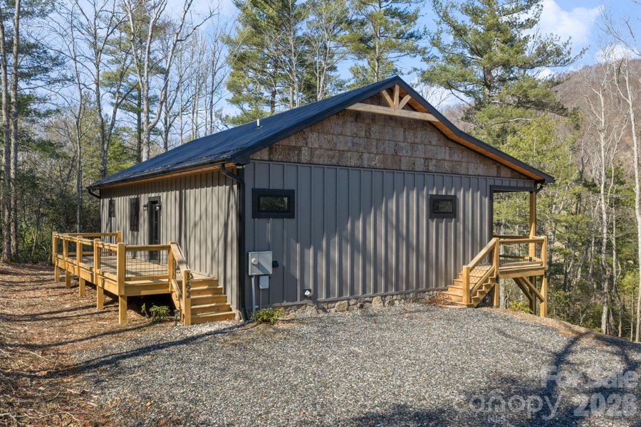 Exterior details and patio area of a home in , West Jefferson (Image 22). Exterior details and patio area of a home in , West Jefferson (Image 22).