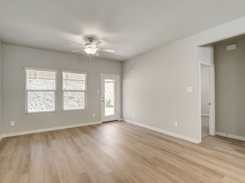 The Congaree floorplan with the Sleek interior package.