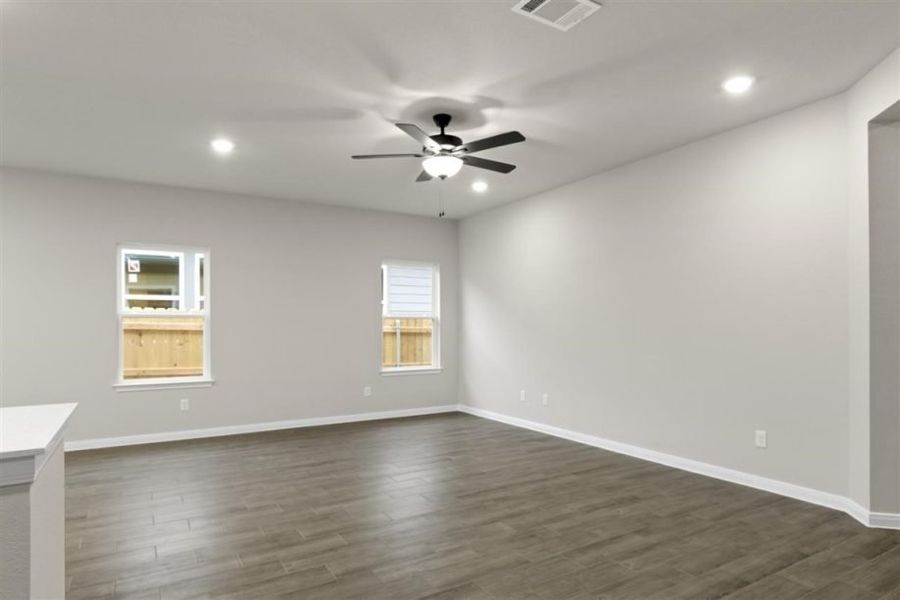 Spacious, unfurnished interior of a new home in Village At Manor Commons, Manor (Image 18). Spacious, unfurnished interior of a new home in Village At Manor Commons, Manor (Image 18).