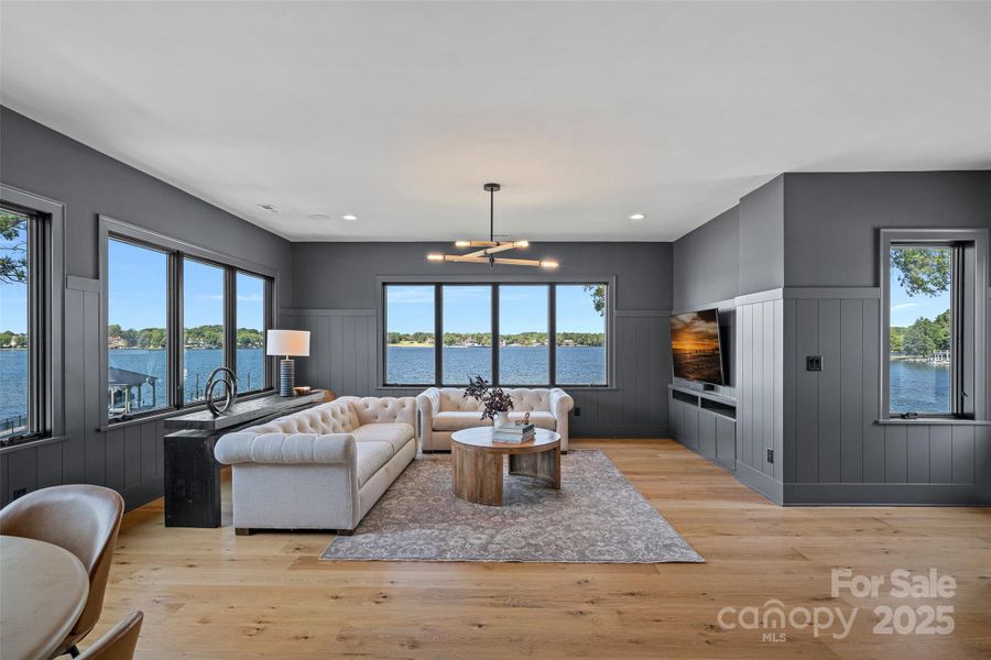 Furnished interior view inside a new home in , Cornelius (Image 27).